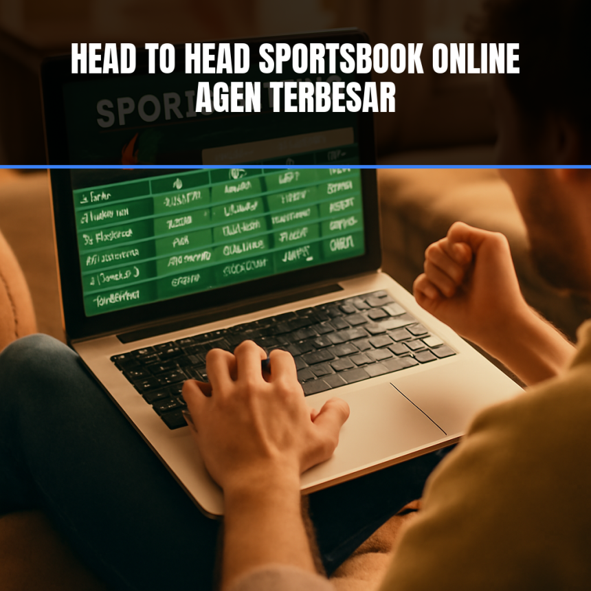 Pemandangan analisis head to head sportsbook online untuk taruhan olahraga.