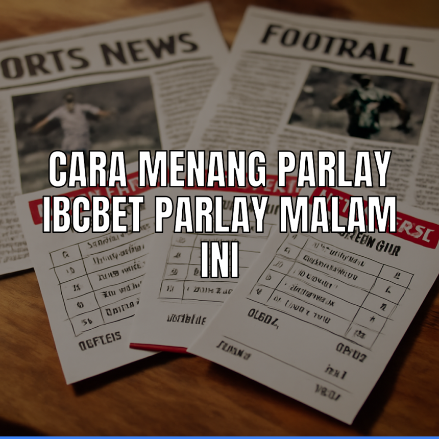 Menang Parlay Ibcbet - Strategi Taruhan Olahraga